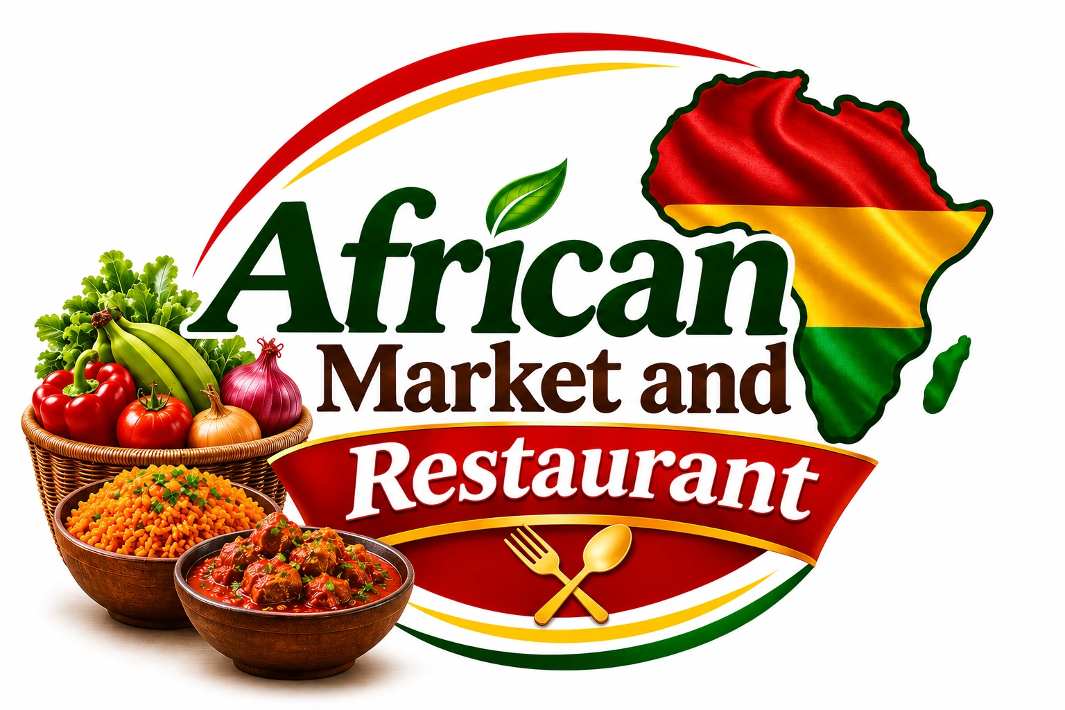 African Market and Restaurant logo